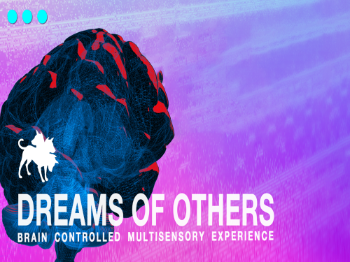 Dreams of Others, audiovisual light installation - Kunstpunt Groningen