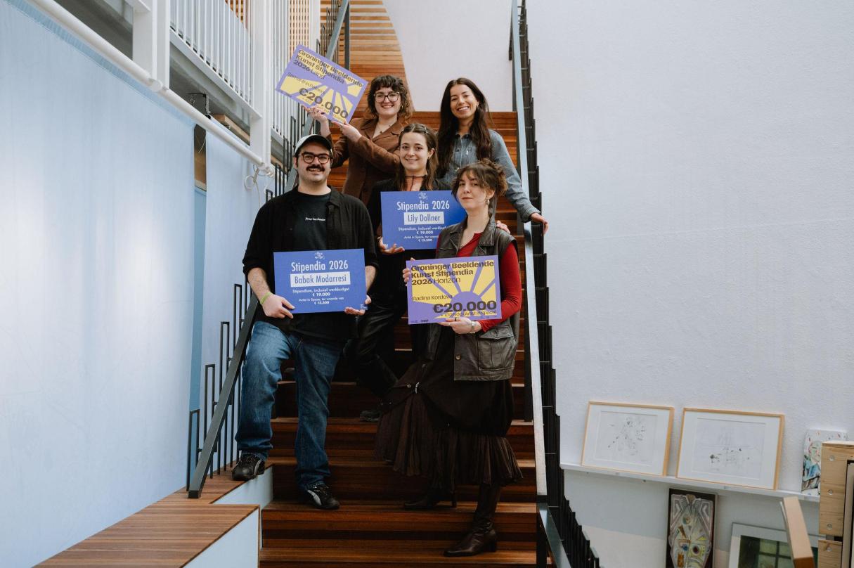 These are the winners of the Groningen Visual Arts Stipends and the Noordenaars Stipends 2026