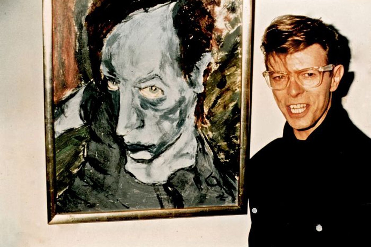 Ontbering Humanistisch Lezen Let's paint: de schilderijen van David Bowie - Kunstpunt Groningen