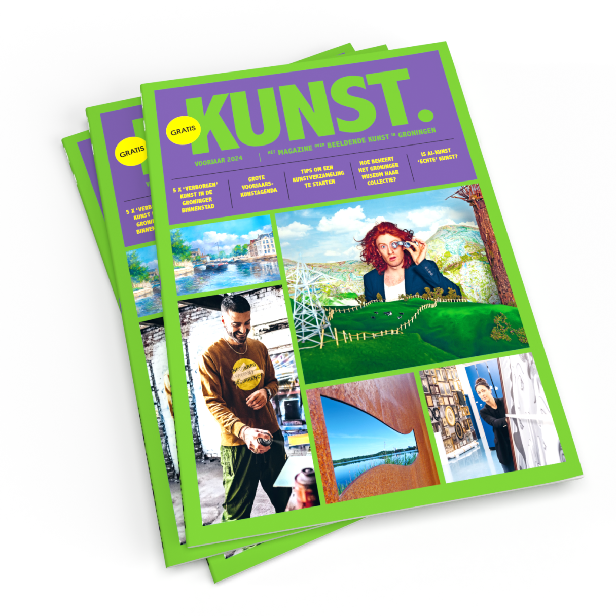 De 2de editie van KUNST. magazine is uit! - Kunstpunt Groningen